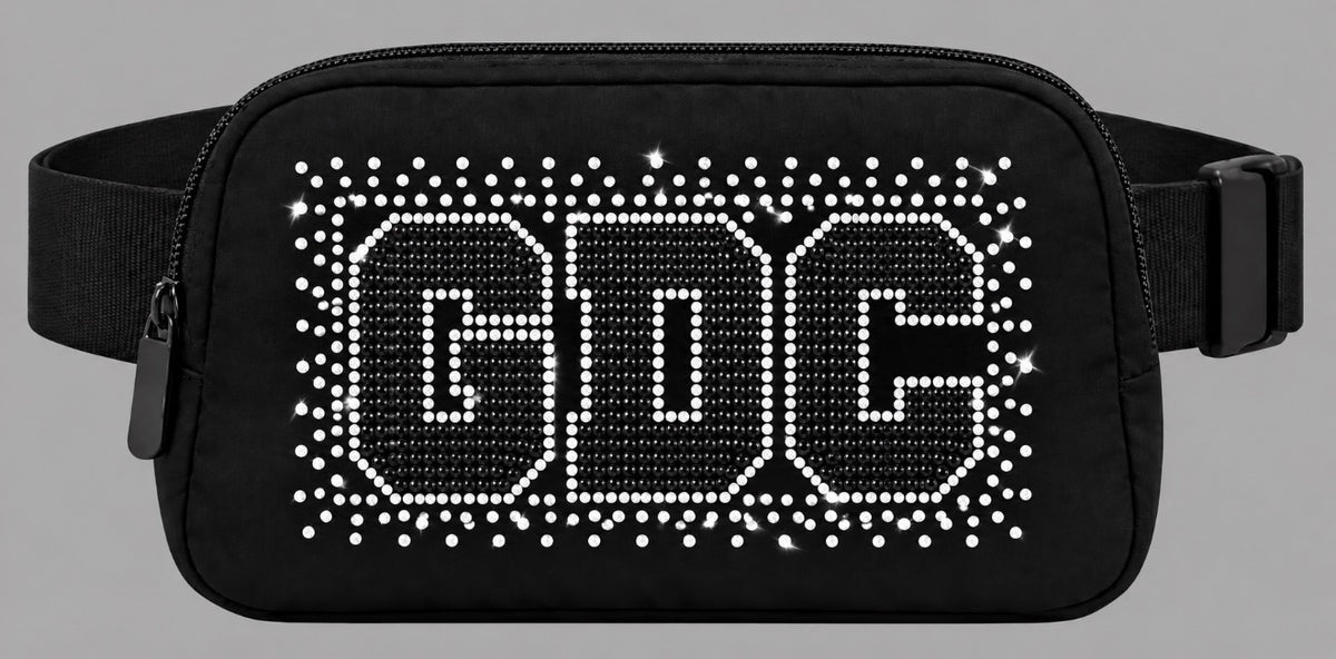 PRE-ORDER - GDC bling belt bag - 099