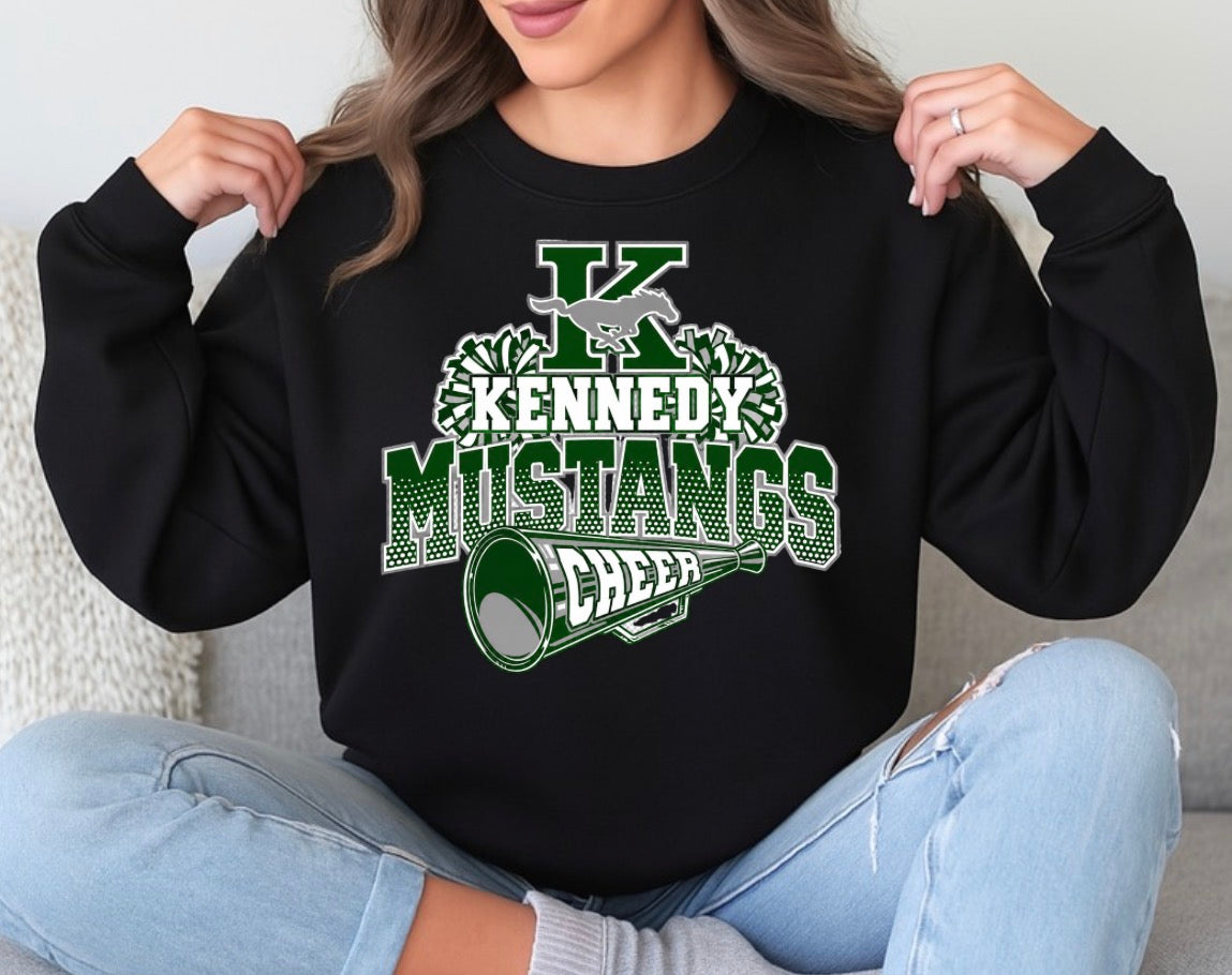 Kennedy mustangs cheer - tshirts, sweatshirts, hoodies - 014