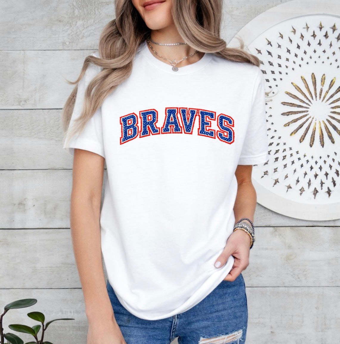 Braves bling shirt - 006