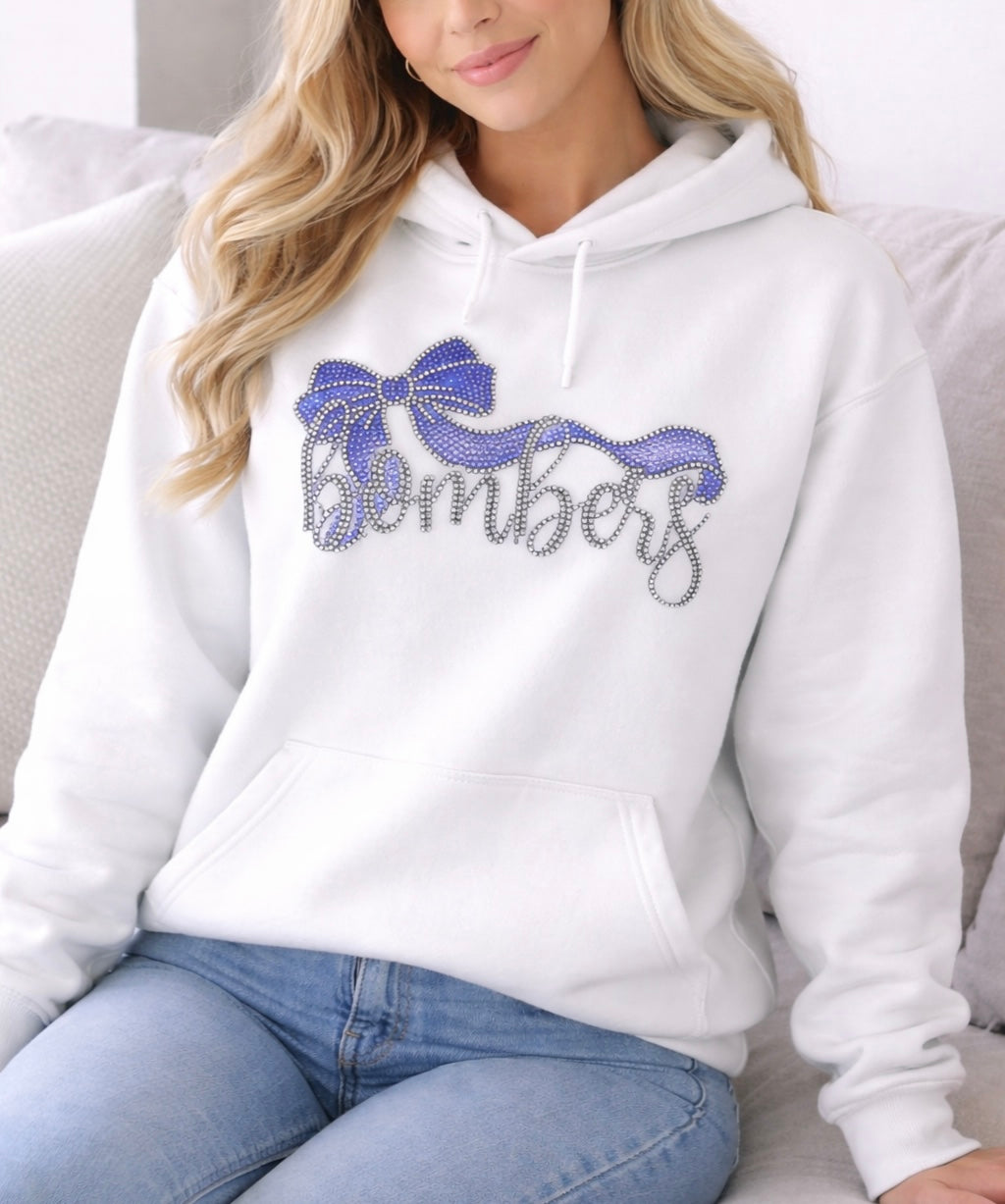 Bombers bow bling - tshirts, sweatshirts, hoodies - 001