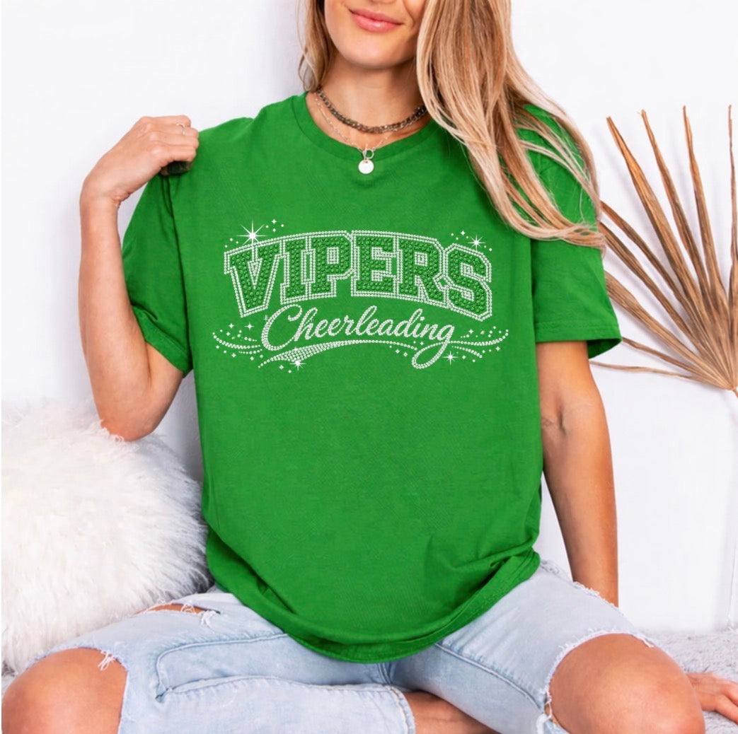 Vipers cheerleading bling - 004