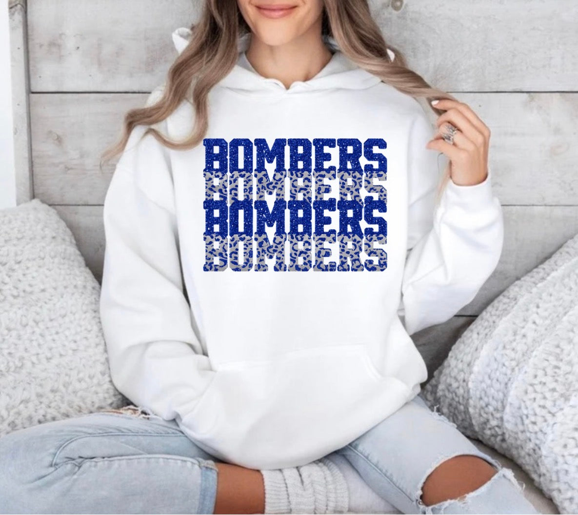 Bombers layered with leopard print - tshirts, sweatshirts, hoodies - 031