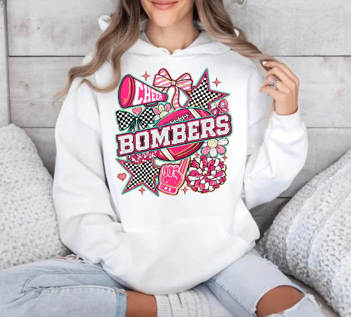 Bombers pink design - tshirts, sweatshirts, hoodies - 005
