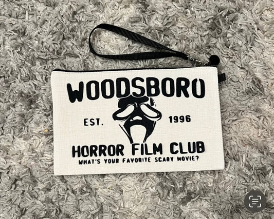 Woodsboro pouch/wristlet