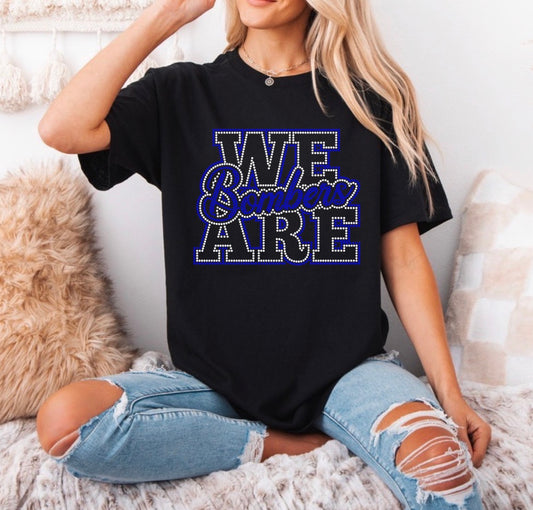 We are Bombers bling tshirt - 005