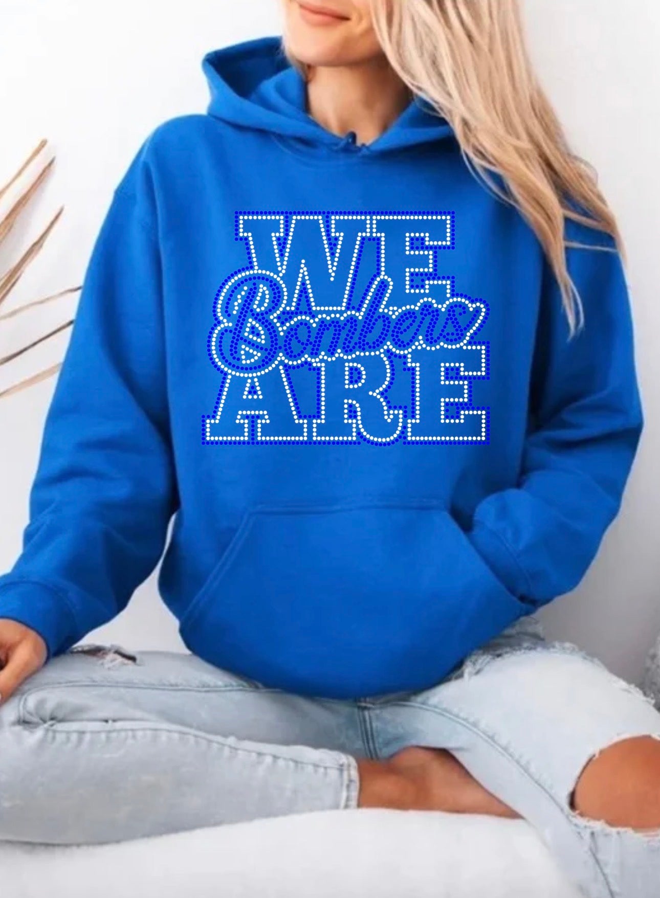 We are bombers bling hoodie - 007