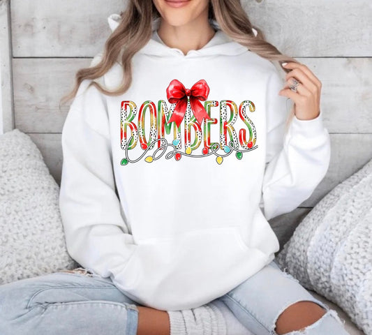 PRE-ORDER - Bombers christmas lights - tshirts, sweatshirts - hoodies -