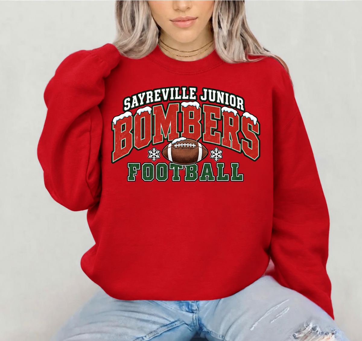 PRE-ORDER - bombers football Christmas - tshirts, sweatshirts, hoodies - 061