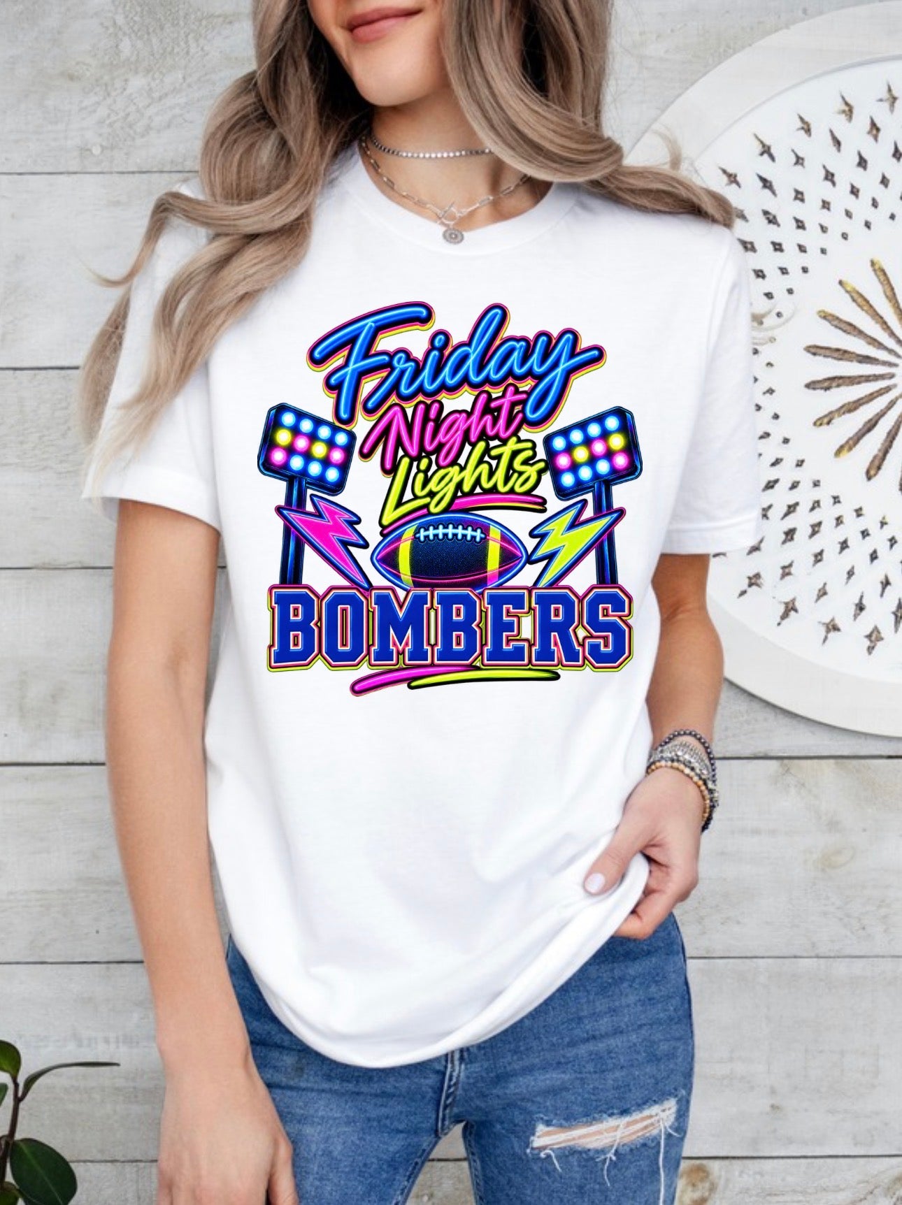 Neon Bombers Friday night lights - tshirts, sweatshirts, hoodies - 048