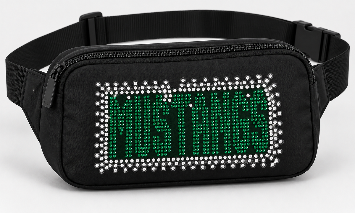 Mustangs bling belt bag - 002