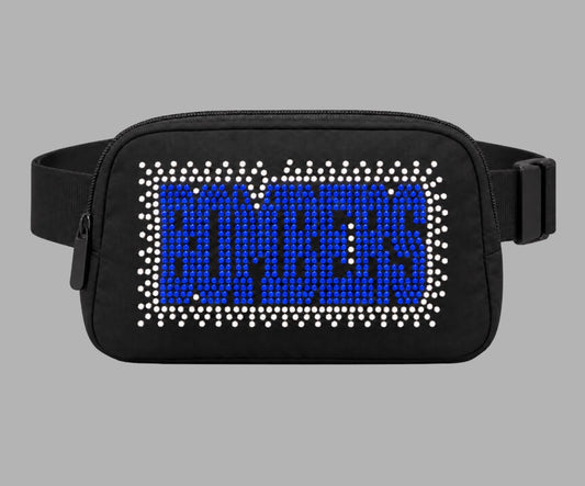 PRE-ORDER - Bombers bling belt bag - 033