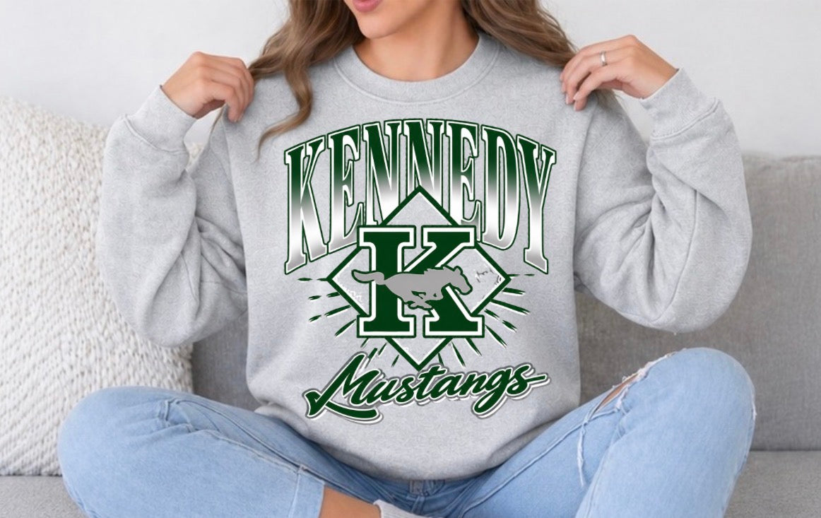 Kennedy Mustangs - tshirts, sweatshirts, hoodies - 012