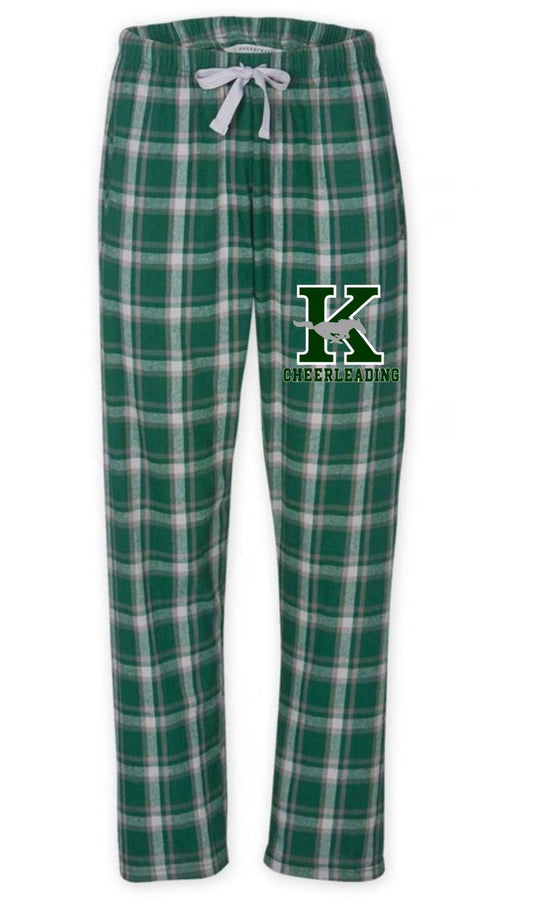 Logo flannel pajama pants - 003