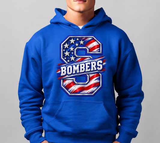 Patriotic large S Bombers - tshirts, sweatshirts, hoodies - 054