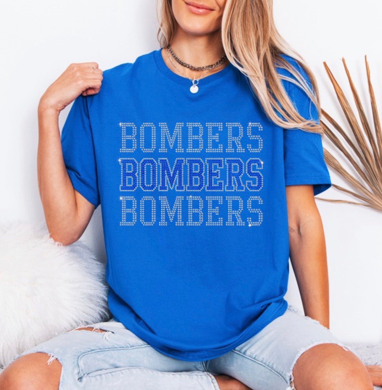 Bombers triple bling tshirt - 012