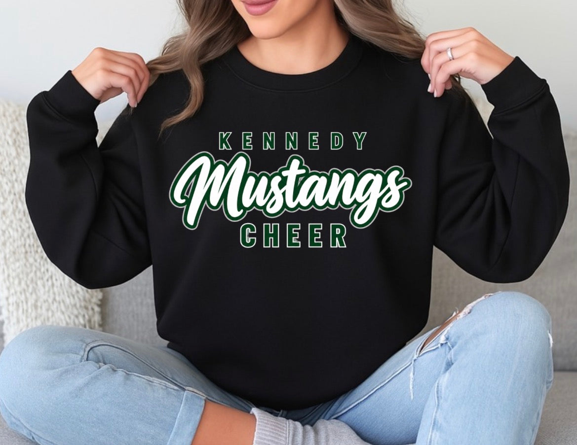 Kennedy Mustangs cheer - tshirts, sweatshirts, hoodies - 009