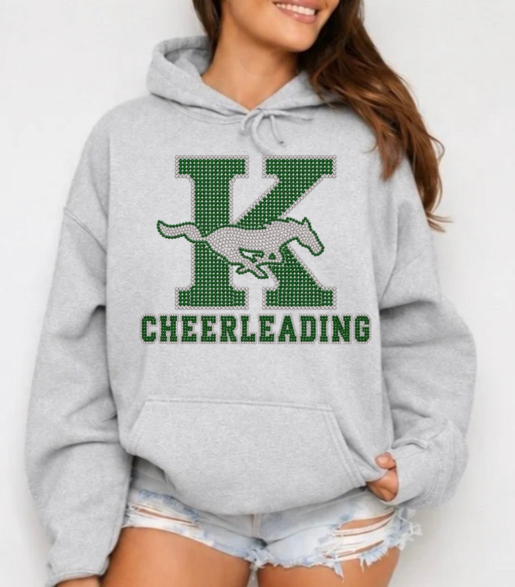 Bling Kennedy mustangs logo cheerleading - tshirts, sweatshirts, hoodies - 017