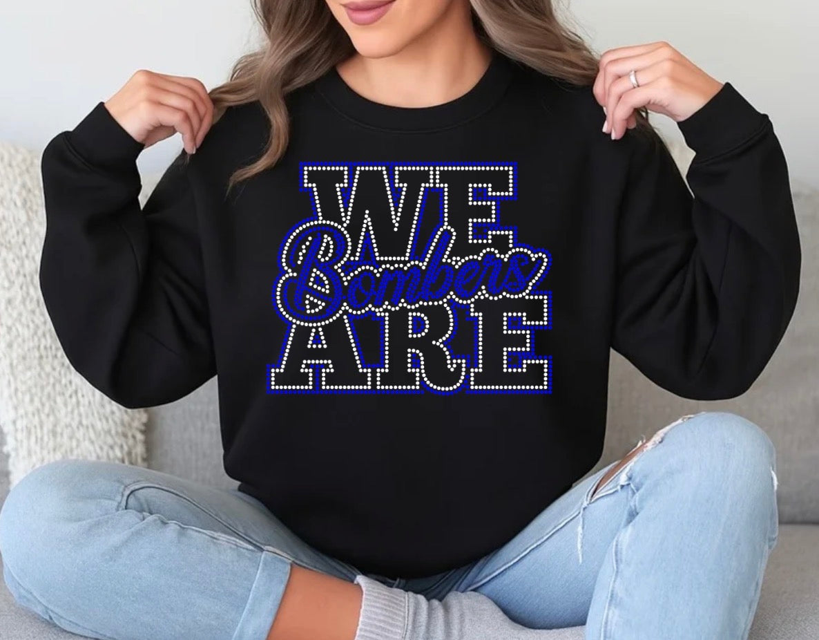 We are bombers bling sweatshirt - 006