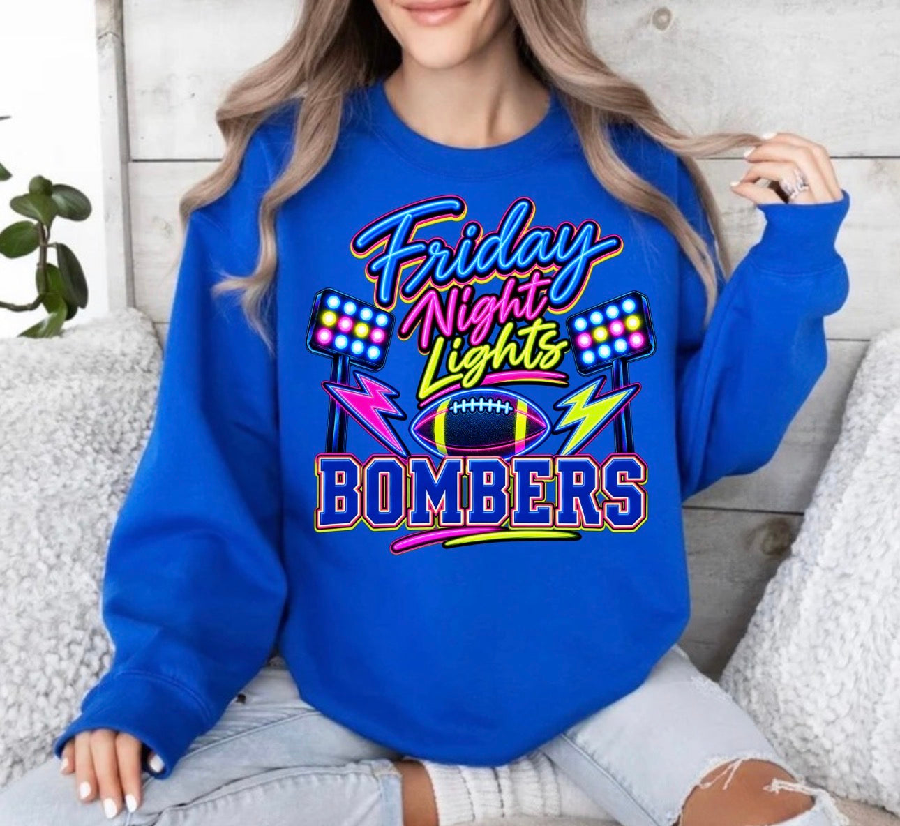 Neon Bombers Friday night lights - tshirts, sweatshirts, hoodies - 048