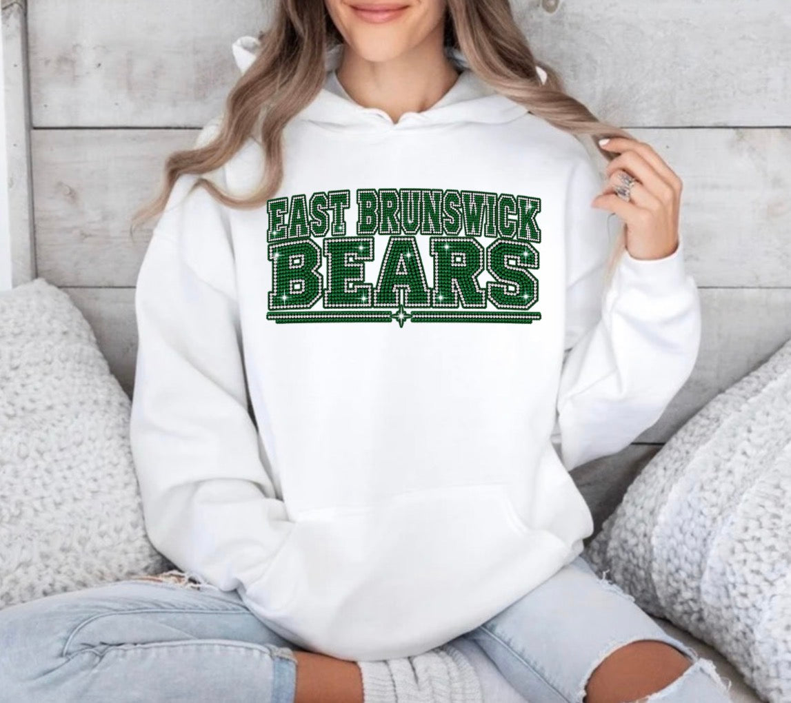 East Brunswick Bears bling - tshirts, sweatshirts, hoodies - 017