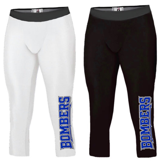 Bombers compression leggings, calf length - 041