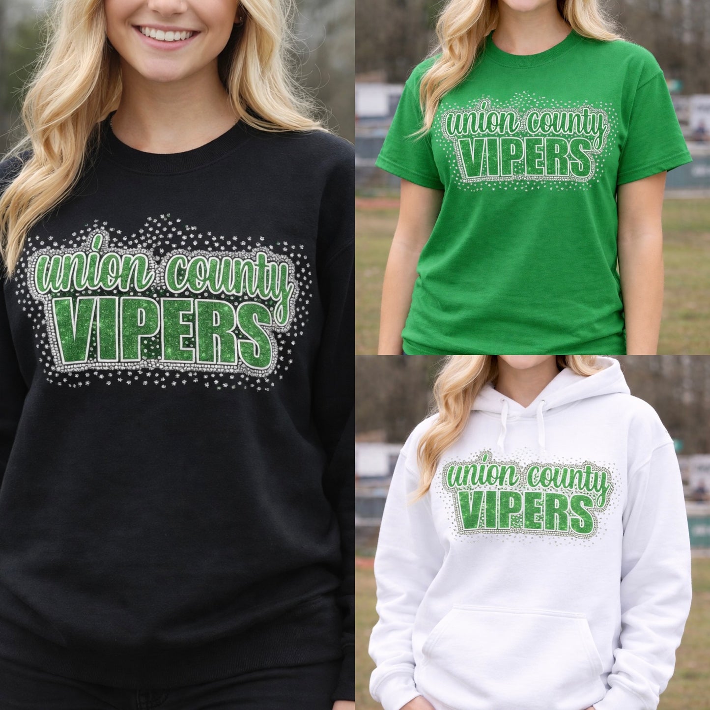 Vipers cheer bling with glitter vinyl - 014