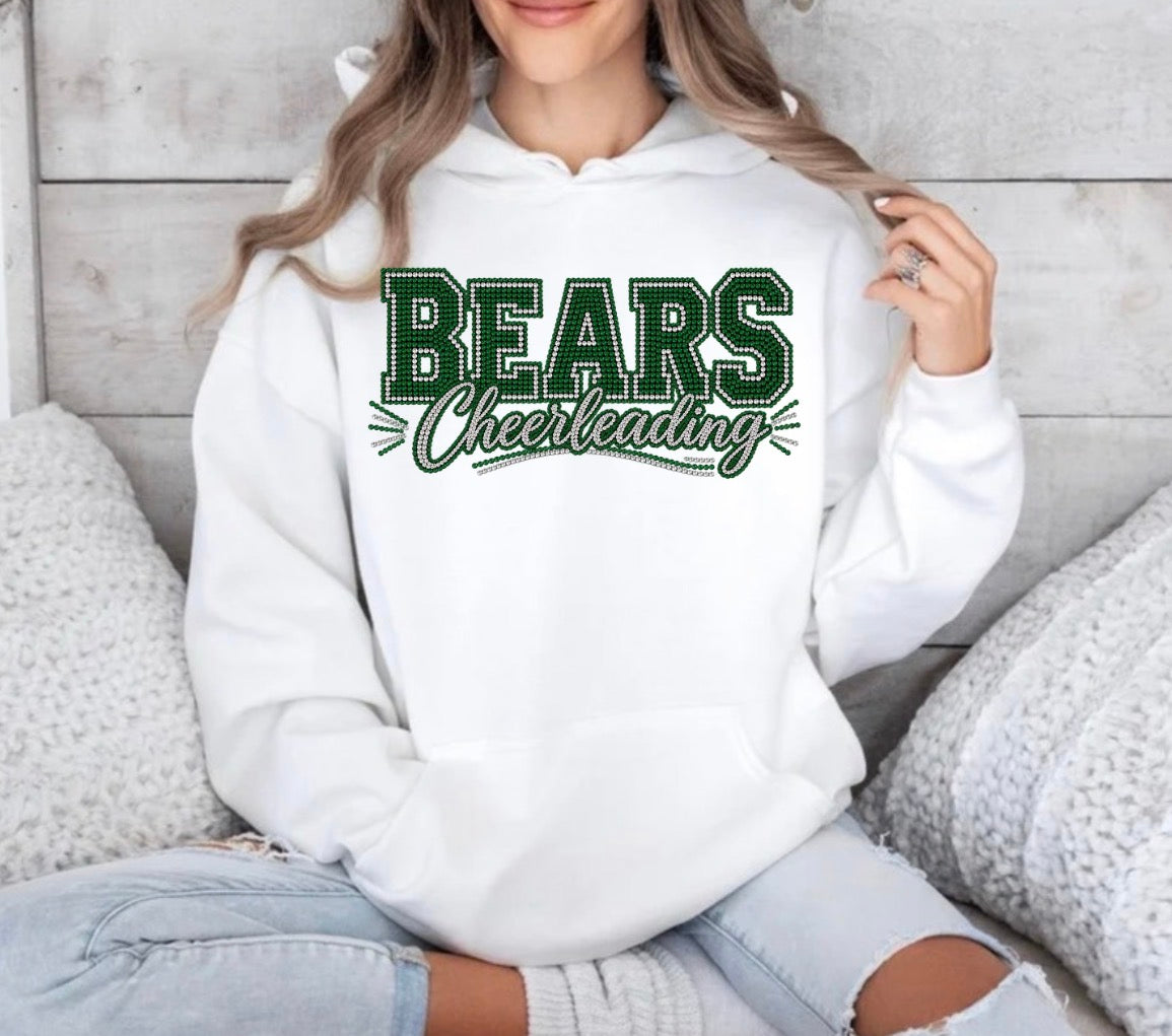 Bears cheerleading bling - tshirts, sweatshirts, hoodies - 011