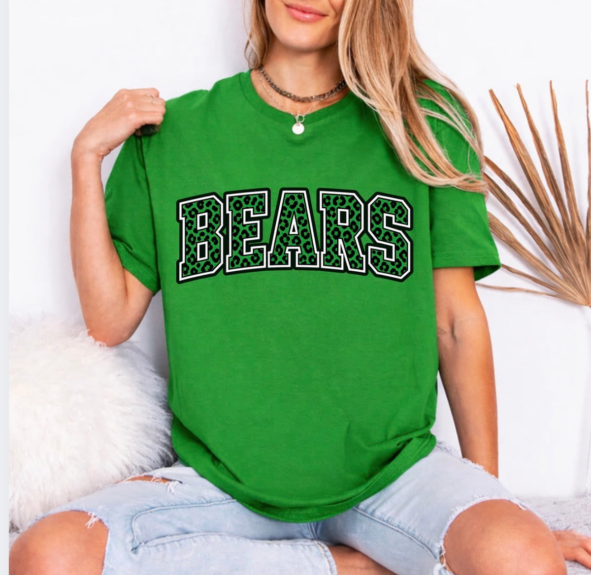 Bears cheetah print - tshirts, sweatshirts, hoodies - 016