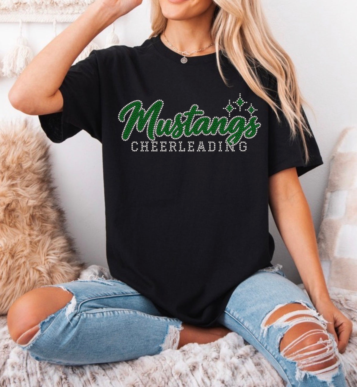 Mustangs cheerleading bling - tshirts, sweatshirts, hoodies - 015