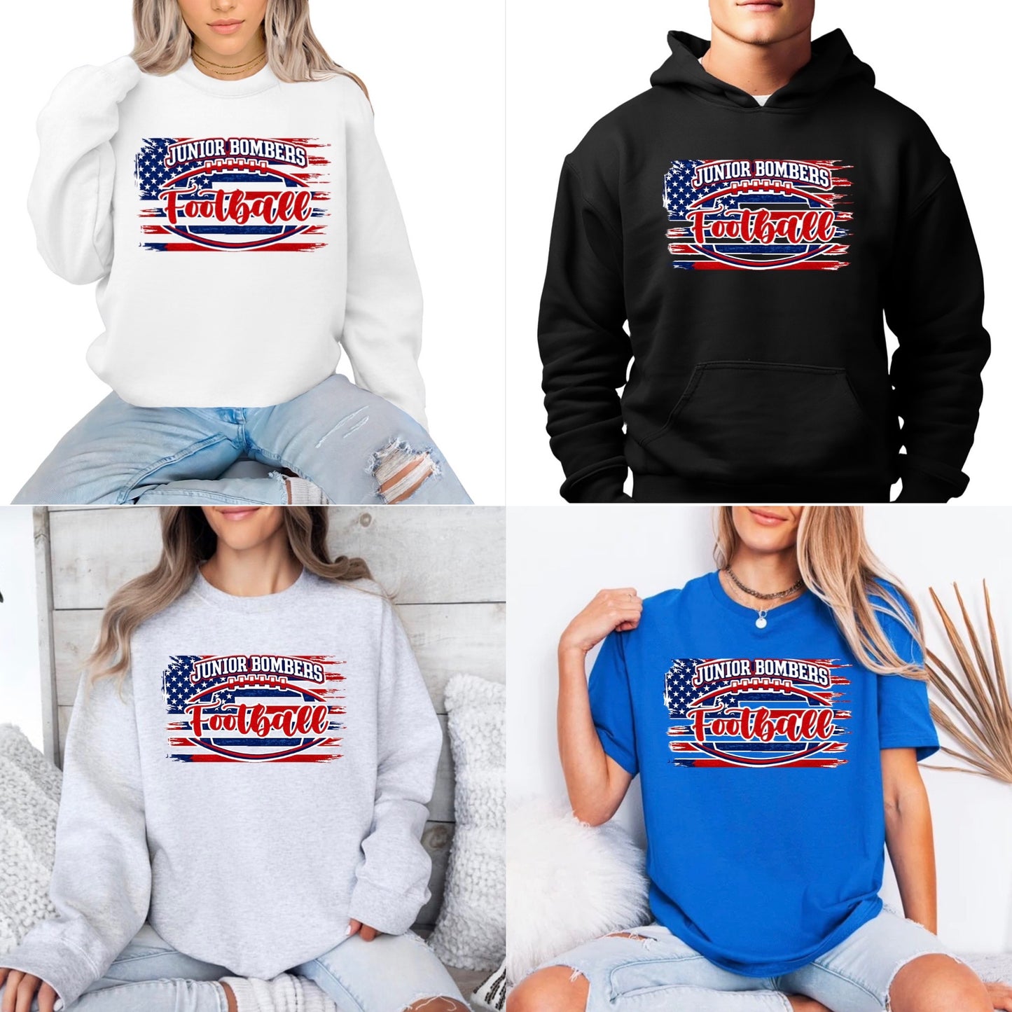 SJB football patriotic - tshirts, sweatshirts, hoodies - 004