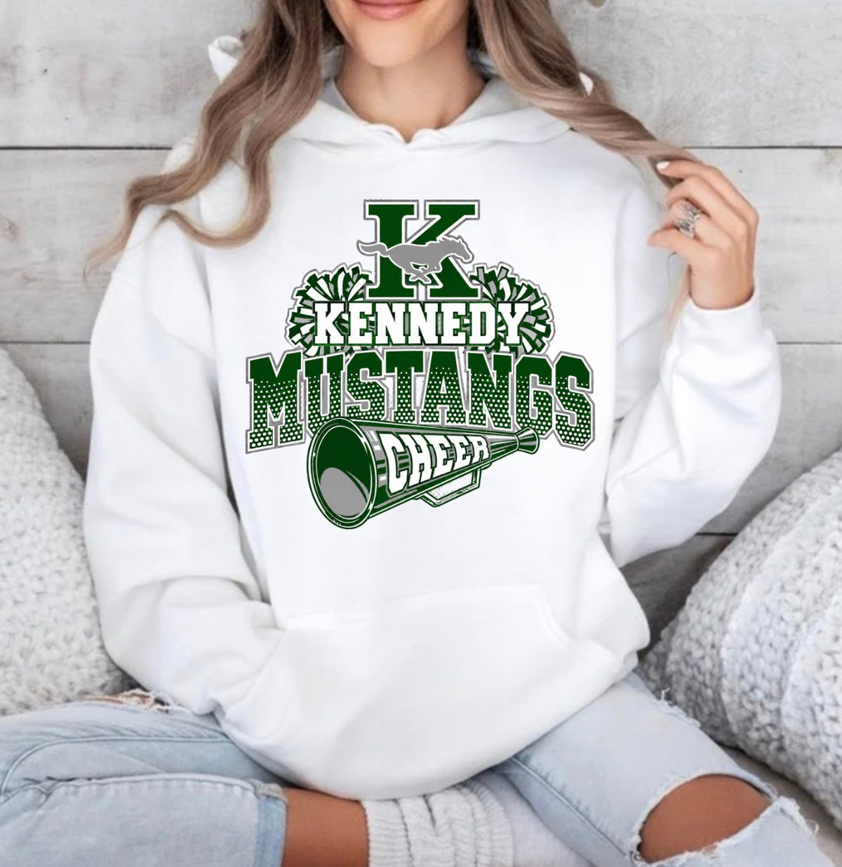 Kennedy mustangs cheer - tshirts, sweatshirts, hoodies - 014