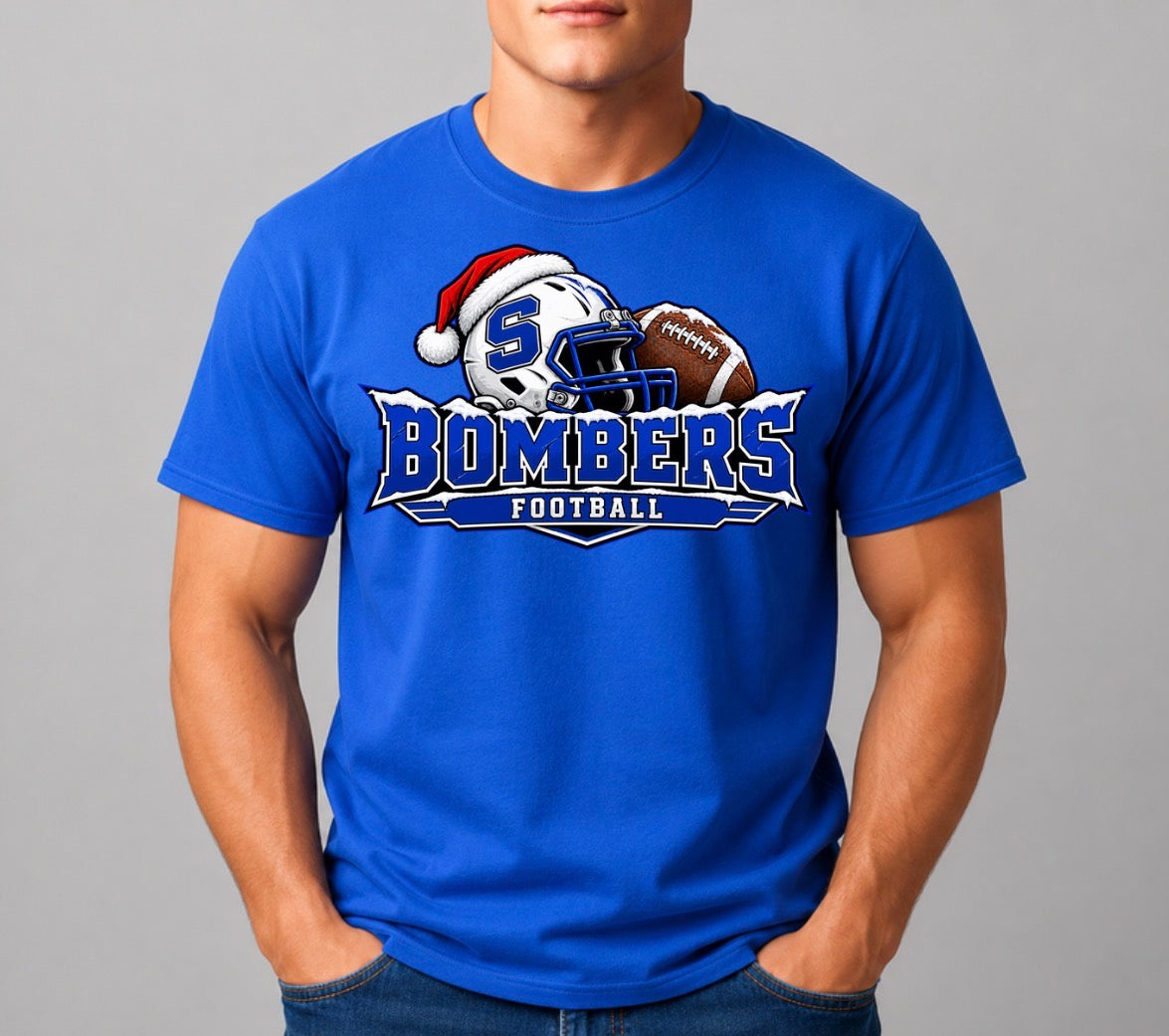 PRE-ORDER - bombers football Santa hat - tshirts, sweatshirts, hoodies - 059