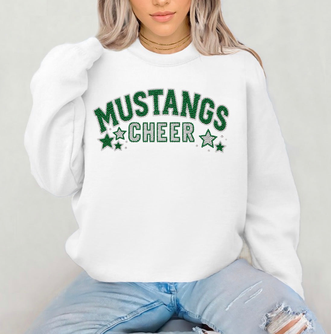 Mustangs cheer bling stars - tshirts, sweatshirts, hoodies - 018