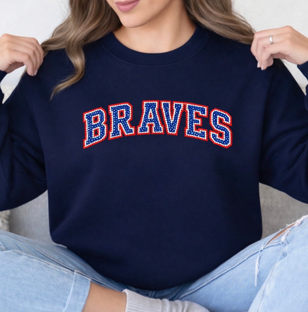 Braves bling shirt - 006