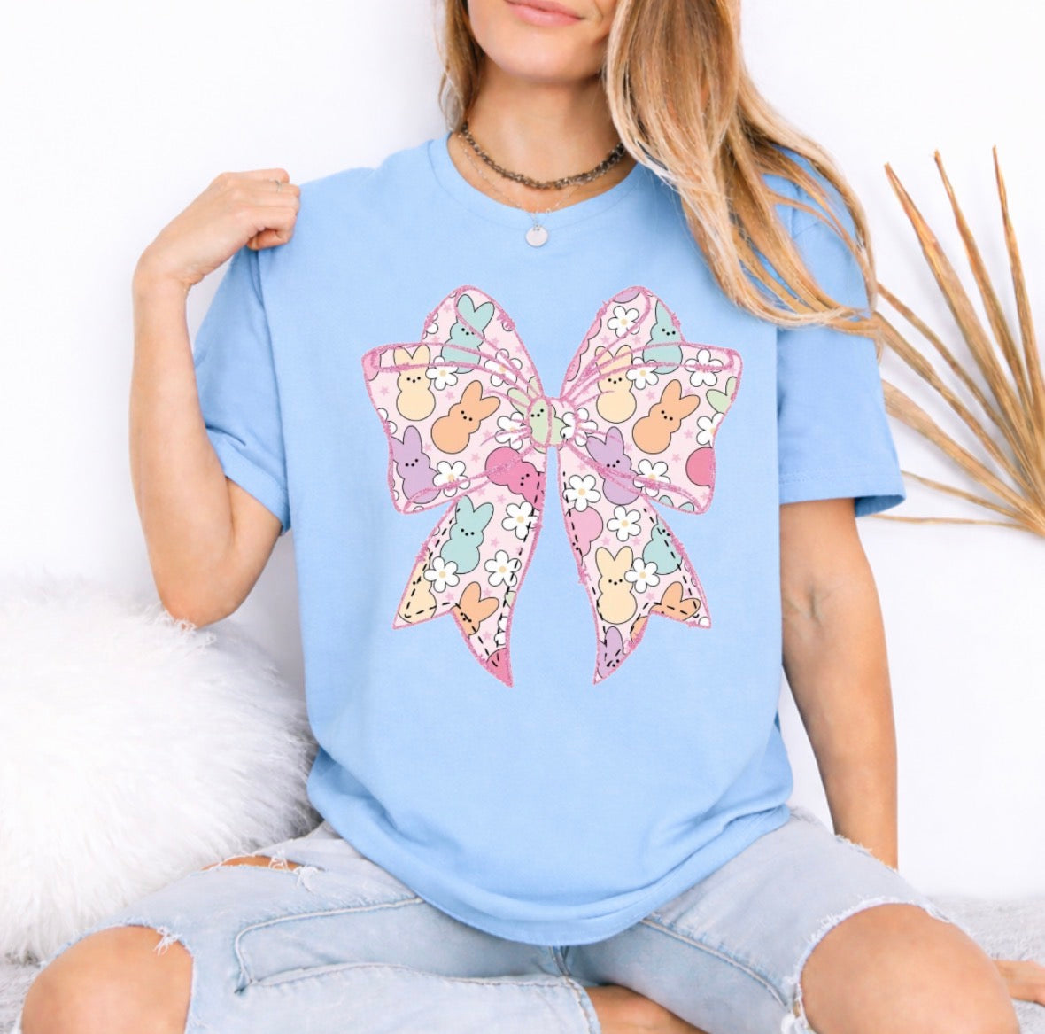 Easter bow design shirt