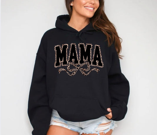 Mama leopard design shirt