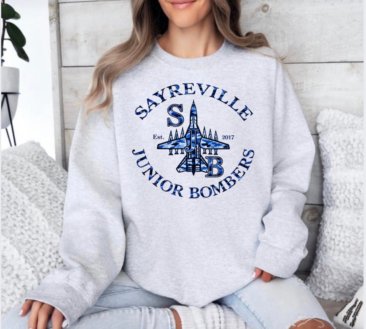 SJB blue military style logo - 013
