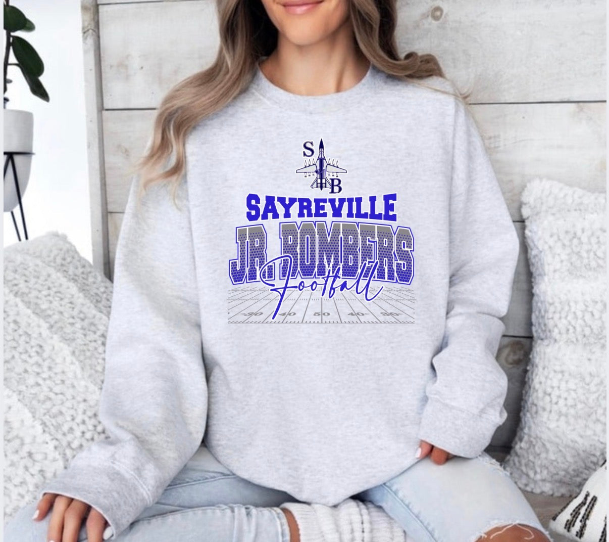 SJB football with logo - tshirts, sweatshirts, hoodies - 005