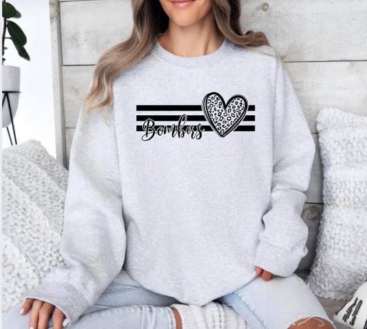 Bombers leopard heart - tshirts, sweatshirts, hoodies - 009