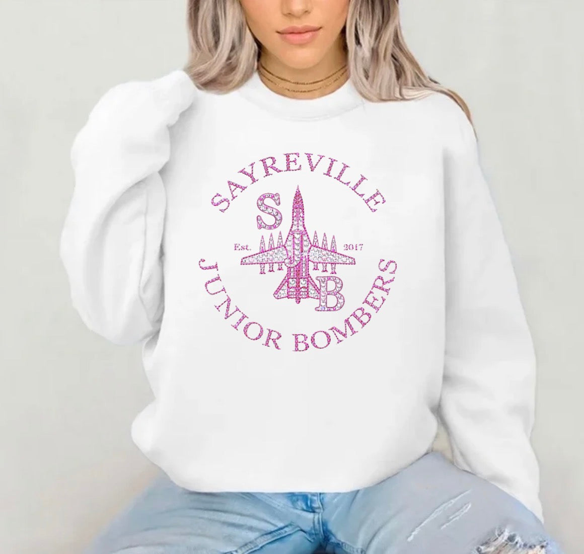 SJB pink bling logo - tshirts, sweatshirts, hoodies - 010