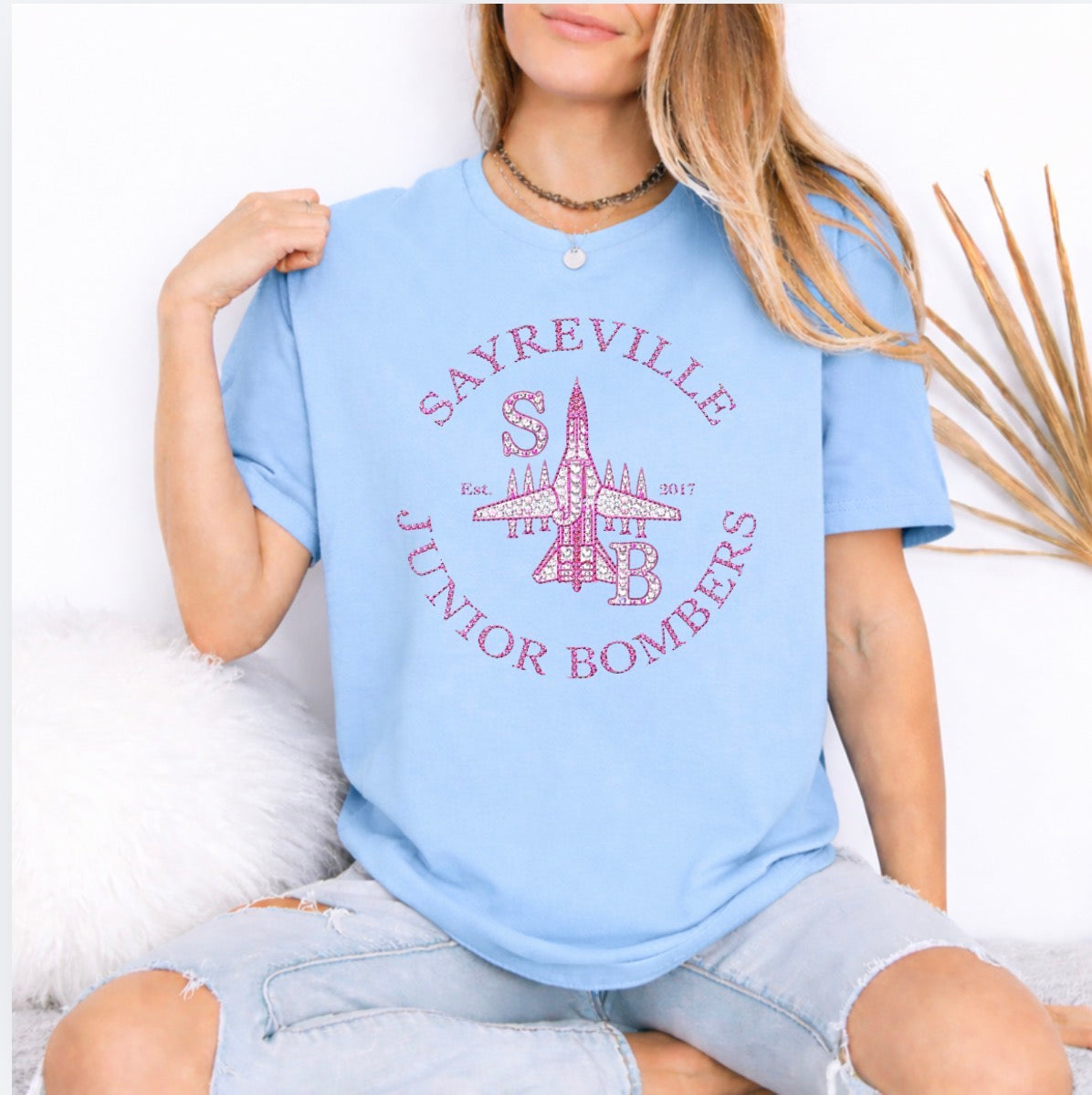 SJB pink bling logo - tshirts, sweatshirts, hoodies - 010