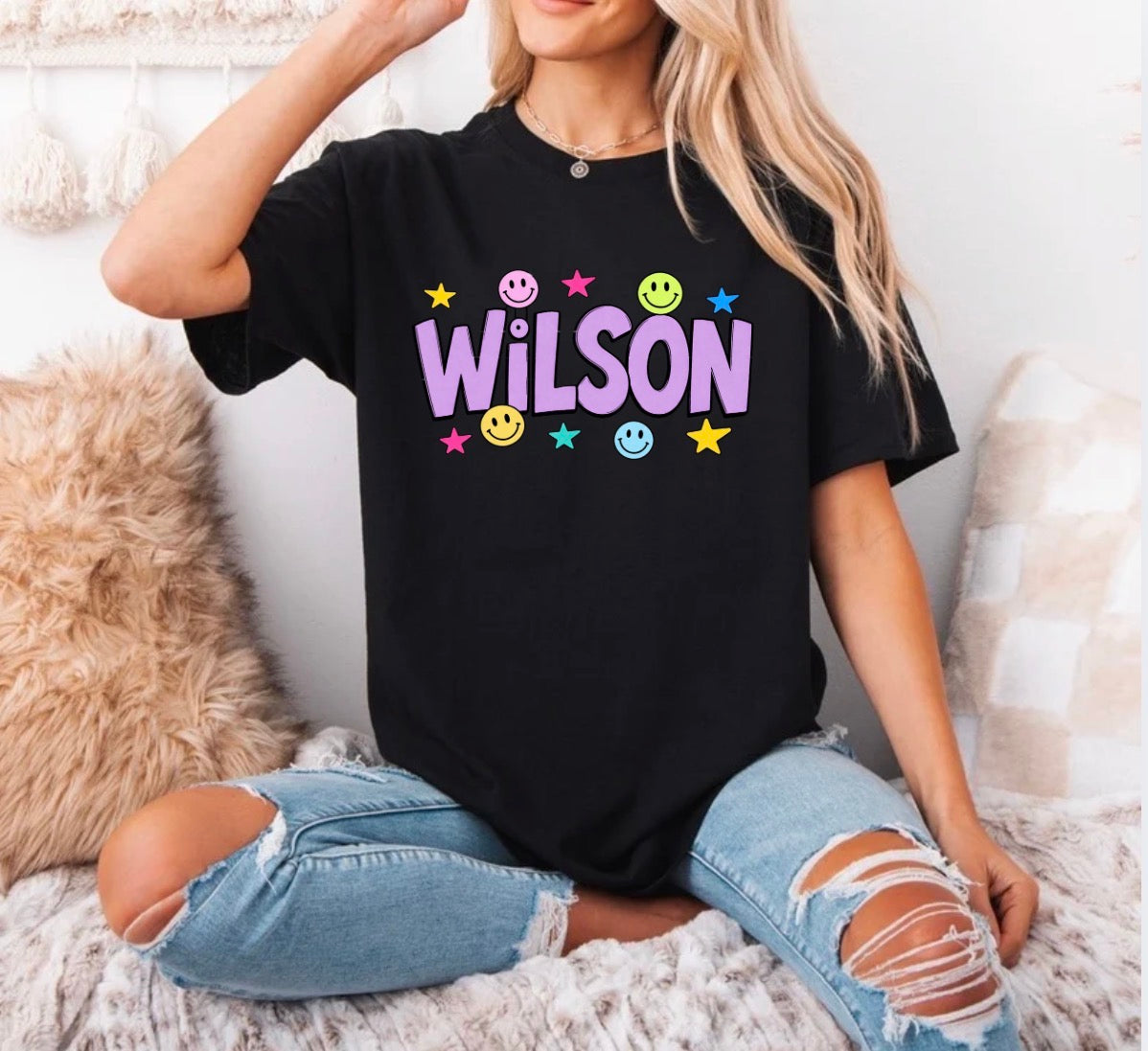 Wilson smiley face shirt - 006