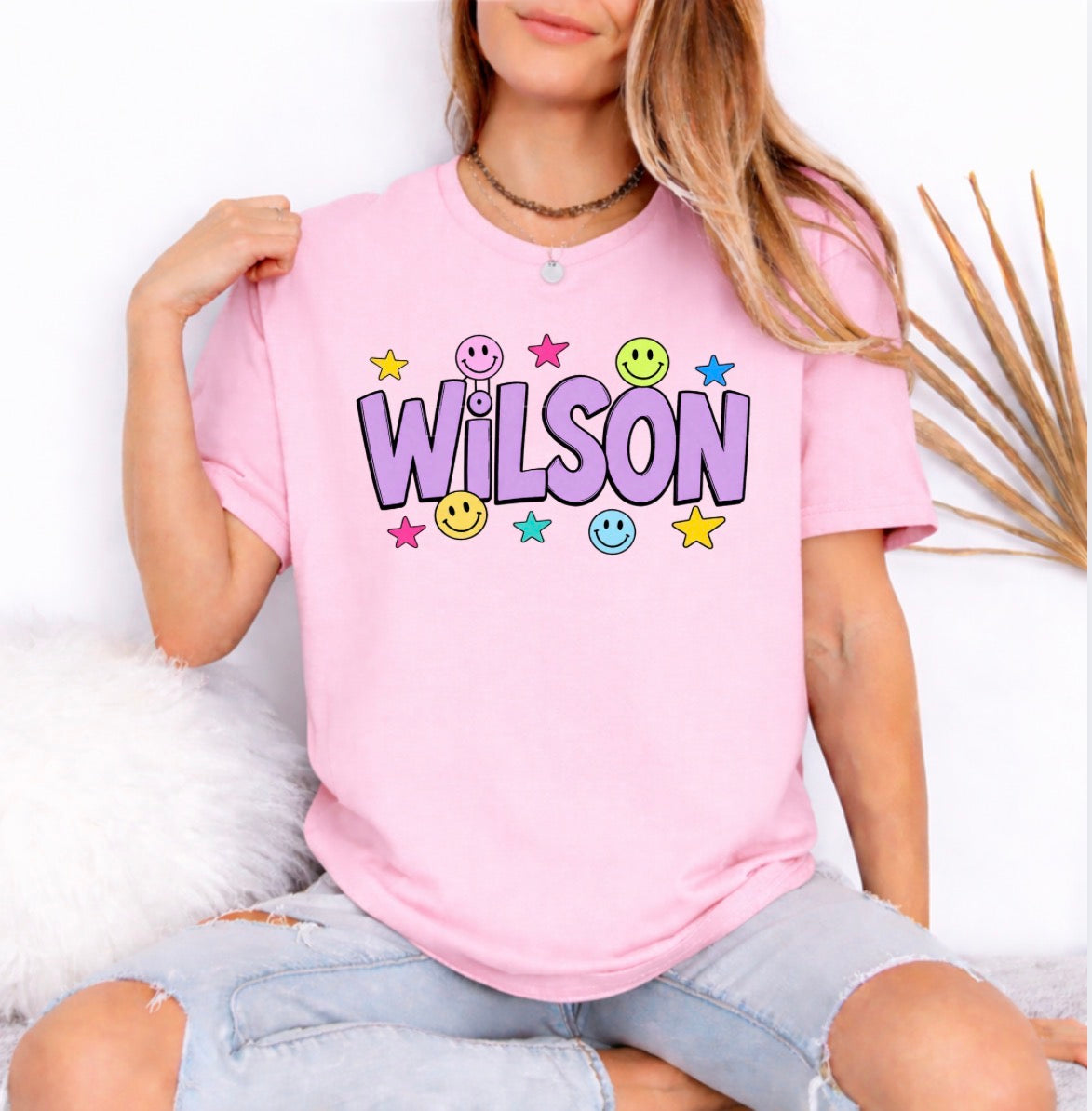Wilson smiley face shirt - 006