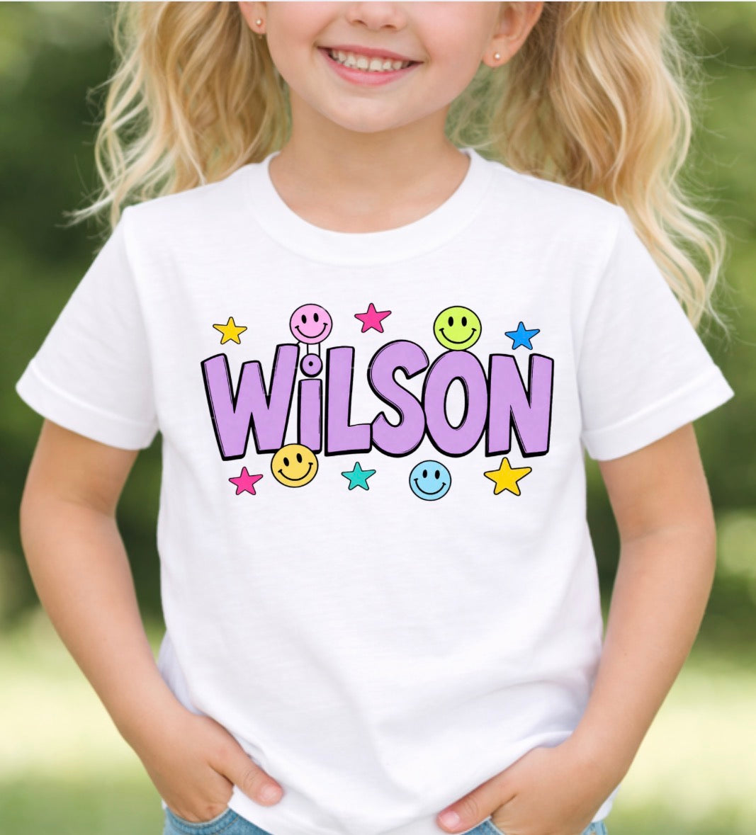 Wilson smiley face shirt - 006