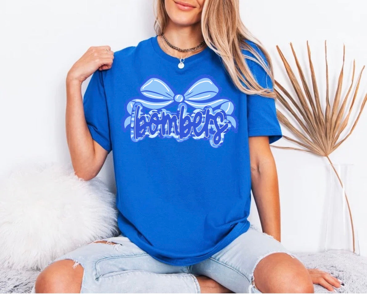 Bombers bow with military background - tshirts, sweatshirts, hoodies - 004
