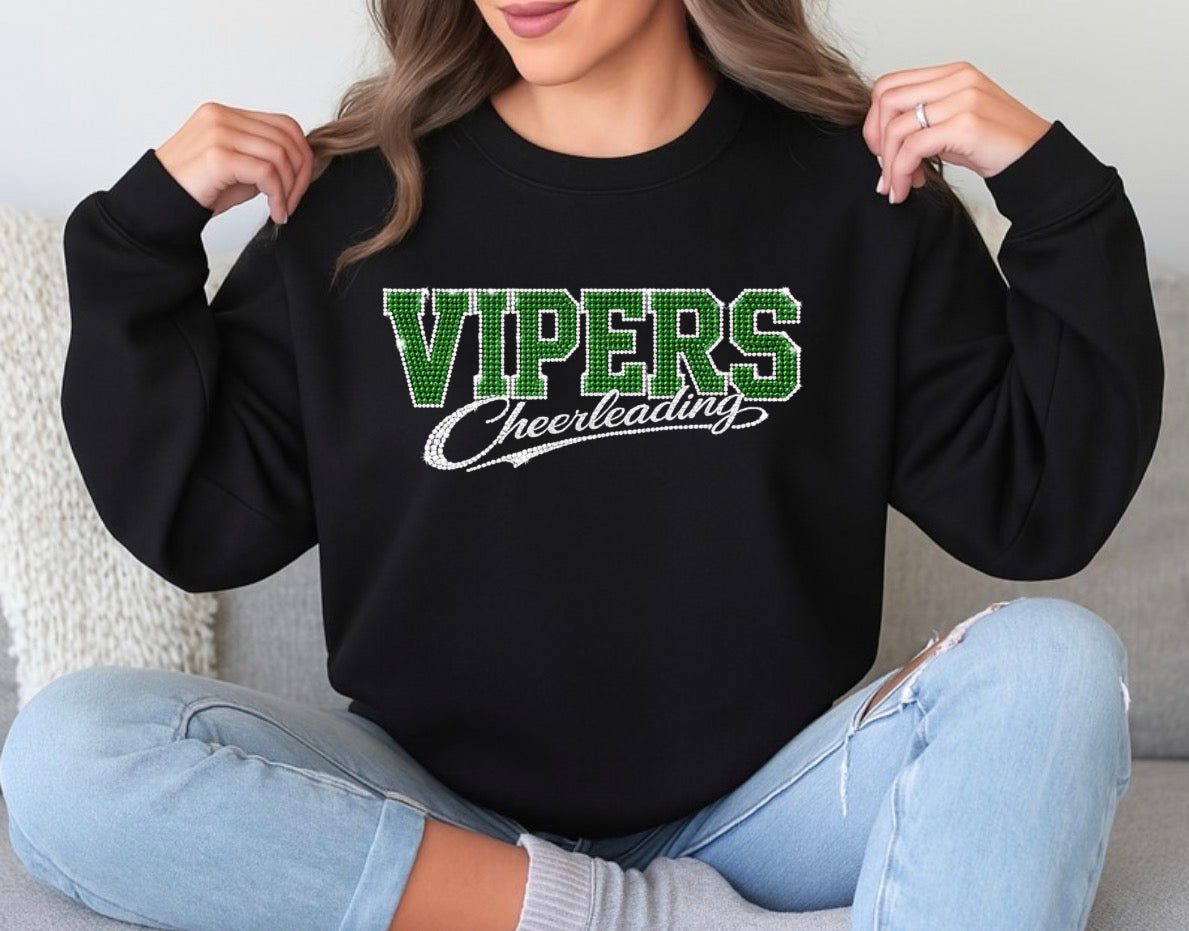 Vipers cheerleading bling - 008