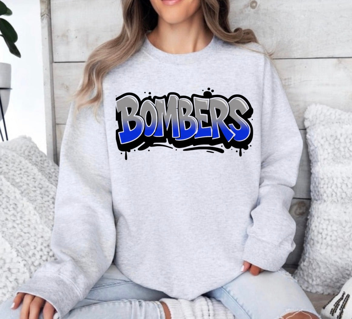 Bombers graffiti - tshirts, sweatshirts, hoodies - 030
