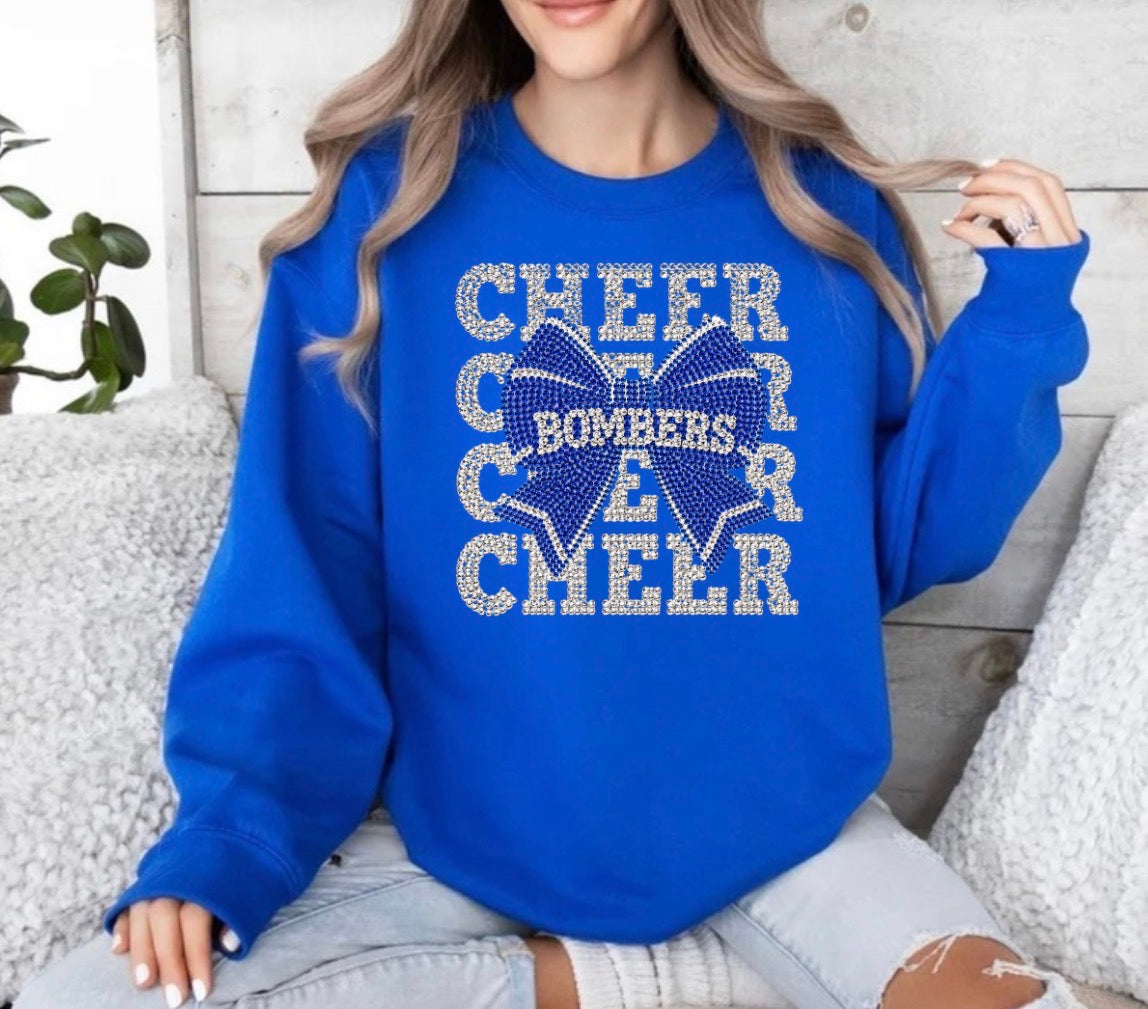 Bombers bling multi with bow - tshirts, sweatshirts, hoodies - 012