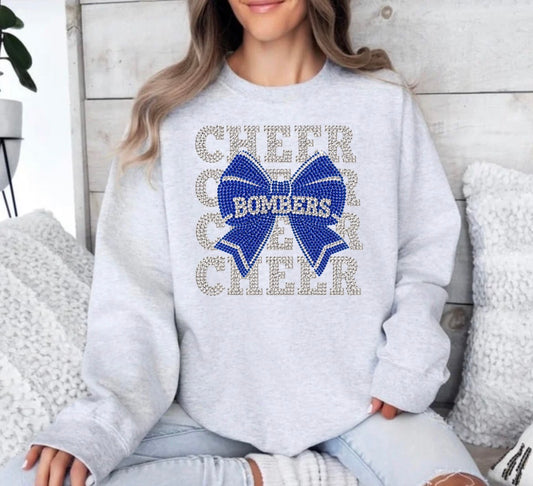 Bombers bling multi with bow - tshirts, sweatshirts, hoodies - 012