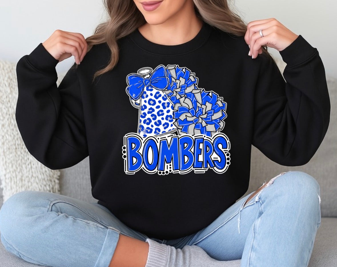 Bombers pompom and bow - tshirts, sweatshirts, hoodies - 002